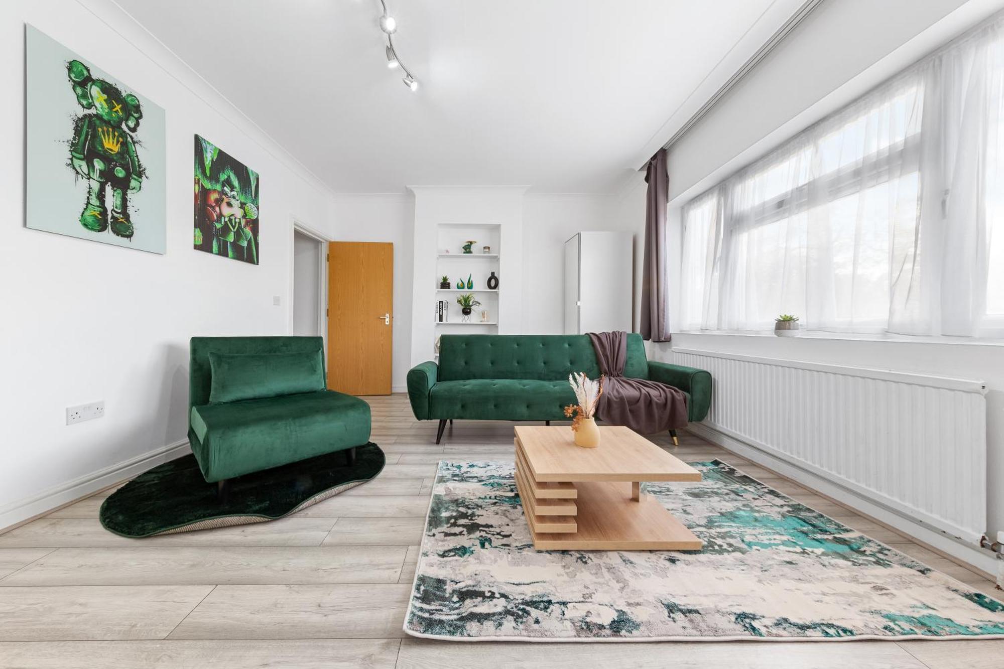 Green Hype - 10 Mins To Stadium - Sleeps 8 London Exterior photo